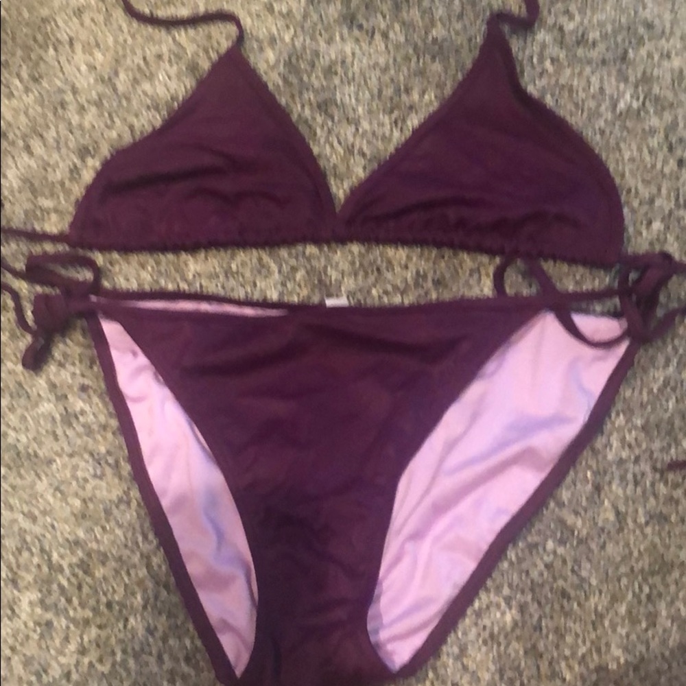 Purple VS bathing suit